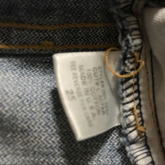 Carmar Distressed Denim Cut-Offs - Picture 8 of 8